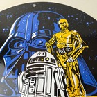 Vintage Star Wars Porcelain Sign - Darth Vader Movie Advertising Man Cave