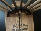 Folding Horse Shoe Brand Wood Clothes Dryer Hanging Rack Empire