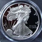 1996-p 1oz Silver American Eagle Dollar - Pcgs Pr 70 Dcam