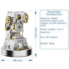 Dynamic Desktop Engineering Model-mini Metal Stamping Press Machine Model