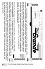 K4 O Scale Decals Rio Grande Drgw Hood Diesel Orange Large Letter