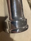 Allen Co Chrome Brass Fire Nozzle Hose 15  Cone Fire Fighter Heavy Duty Vintage