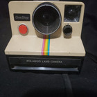 Vintage Original Polaroid Sx-70 Onestep Rainbow Stripe Land Camera Untested