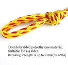 Towable Tube Rope Connector For Tubing Wake Boarding Water Sports Quick