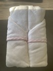 Baby Infant Hooded Bath Towel - Unicorn - Cloud Island - White - New With Tags
