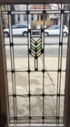 2 Antique Prairie Style Stained Glass Door   Window From Chicago 45  By 24 