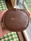 Alpa Reflex Film Camera Lens Case With Strap Brown Leather Switzerland Alnea