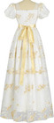 Fccam Womens Regency Dresses Costume Empire Waist Dress Victorian Ball Gown 1800