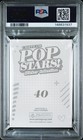Taylor Swift 2025 Panini Pop Stars  Stickers  40 Psa 9 Mint