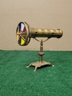Very Ornate Large Dual Wheel Vintage Brass Kaleidoscope 11  Long  bfeb-06-016 