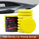 Microfiber Foam Sponge Polish Wax Applicator Pads Cars Home Cleaning Tool 12pcs