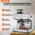 Vevor Espresso Machine With Grinder 15 Bar Semi Automatic Espresso Coffee Maker