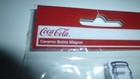    coca Cola    Collectible Ceramic Bottle Magnet - 1  X 3  - Brand New In Package  