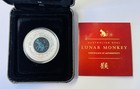 2016 Australian Opal Lunar Series - Year Of The Monkey 1oz Silver Proof Coin   