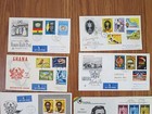 Lot 10x Ten Ghana 1959 1960 1961 Fdc First Day Cover Collection Queen Elizabeth