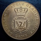 Haiti - 1 Crown 1811 L an 8 Copper Proof X  12b  King Henry 38mm