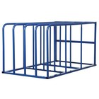 Starter Vertical Sheet Storage Rack  84 In D  50 In W  4 Shelves  Blue  Vssr-15
