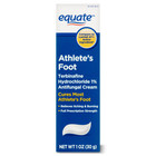 2 Pack  Equate Athlete s Foot Antifungal Cream  1 Oz  Foot Care Treatment