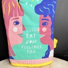 Blue Q  let s Eat Your Feelings Too   Oven Mitt  100  Cotton  New With Tags
