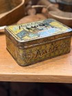 Vintage Large Poker Cut Plug Tobacco Tin Rock City Tobacco Co Canada C 1920   s