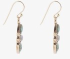 Barse Hit A Triple Turquoise And Labradorite Earring Nwt