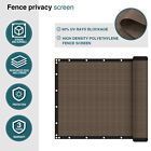 4  5  6  8  Fence Privacy Screen Windscreen Brown Fabric Shade Cover Yard Garden