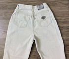 Vintage Levi s Native Blue Rare Cream Denim High Waisted Western Usa Sz 26 90s
