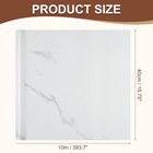 Marble Contact Paper 394x15 8 Inch Wallpaper Stick Countertop Cloud White 
