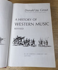 2 Vintage History Of Music Hardback Books