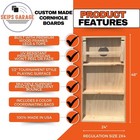 Cornhole Board Set Skip s Garage Georgia Bulldogs Herringbone Design