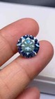 1 Ct Natural Royal Blue Diamond Round Cut Vvs1 D Grade Certified 1 Free Gift D92