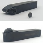 Crdnn2525 Lathe Turning Tool Holder   1pcs Rngn1204 Cbn Round Milling Inserts