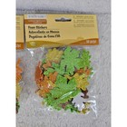 Creatology Harvest Foam Stickers Leaf Shapes Glitter Fall Craft Embellishments