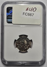 1929 Canada 5 Cents Ngc Au 55 Certified Coin