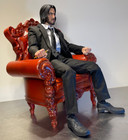 1 6 John Wick Custom Keanu Figure W Chair Gangster Kingdom Hot Toys Parts Pencil