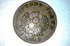Canada Nova Scotia Half Penny Token 1843     ct004