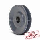 V-belt Motor Pulley 5 8  Bore X 3  Dia Solid Cast Iron Set Screw Fixed Bore New