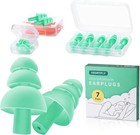 Reusable Silicone Ear Plugs Noise Cancelling Earplugs Protector Study Sleep Swim