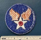 Vintage Us United States Army Air Forces Military Badge Patch Wings Star Badge