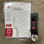 Ge 20 Amp 1-pole Ground Fault Breaker With Self-test