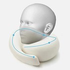 Neck Travel Pillow Memory Foam Neck Pillow Comfort Compact Ergonomic For Travel 