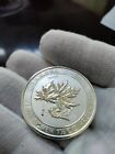 2017  8 Canada  1 5 Oz 9999 Fine Silver Super Leaf Maple Thick Coin Bu 1 1 2 Ozt