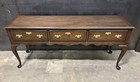 Kindel Windermere Queen Anne Style Mahogany Sideboard  3 Locking Drawers  Mint