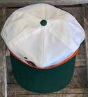 Vintage Miami Canes Snapback Trucker  Hat Cap Rope Embroidered U i i