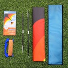 Delta Kite For Kids   Adults Easy X-large  Red orange yellow black