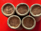  5  Tails tails Obw Bu Lincoln Wheat Penny Rolls Years Unknown Uncirculated    