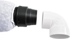 Nds 3p02 Pvc 90-degree Elbow  3-inch  1 Count  pack Of 1   White Or Off-white 