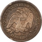 1845-o Seated Liberty Half Dollar - High Grade Circulated Example  Rim Bruises 