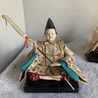 Vintage Japanese Hina Dolls   Set Of 2   Elegant Courtier   5 5    High