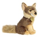 Aurora Realistic Miyoni Coyote Brown 9 5    26491 Plush Stuffed Animal Toy